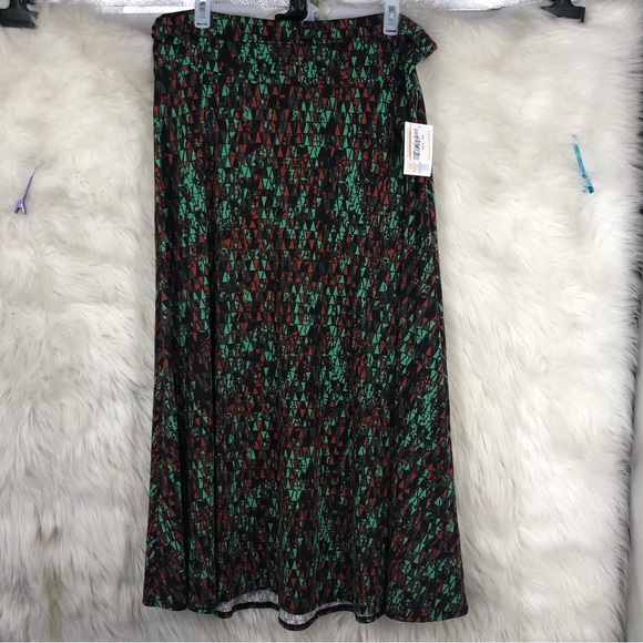 NWT, Plus Size 3XL Maxi Skirt, Fall Colors, Soft Waist Band, Stretchy, LuLaRoe - Picture 8 of 8